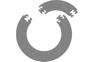 ACTIUSIS Dart Catchring Surround, pierścień do zbierania darta, 4-częściowy zestaw do ochrony ściany