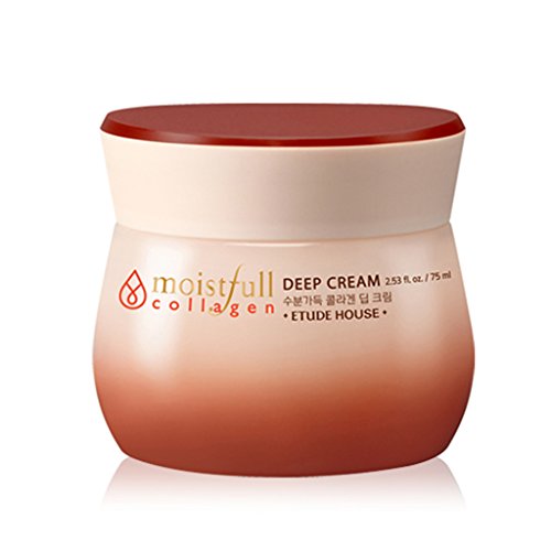 Etude House Moistfull Collagen Deep Cream 2.53 Oz/75Ml (Etüdenhaus Kollagen-Tiefencreme)