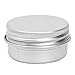 Cosmetics Container - TOOGOO(R)1 x Empty Cosmetics Pot Lip Balm Tin Jar Container screw 50ml