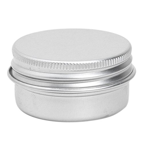 Cosmetics Container - TOOGOO(R)1 x Empty Cosmetics Pot Lip Balm Tin Jar Container screw 50ml