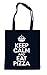 Produktbild Keep Calm And Eat Pizza Bag Black