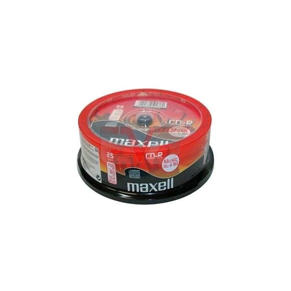 25 Maxell CD-R Digital Audio Musik Rohlinge XL-II Music
