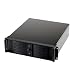 Produktbild FANTEC TCG-3814X04-1 Server Gehäuse (48,3 cm (19 Zoll) 3HE IPC Gehäuse mit 528 mm Tiefe, ohne Netzteil, 4x 13,34 cm (5,25 Zoll) und 2x 8,89 cm (3,5 Zoll) Einschübe offen, 7x PCI-Steckplätze, 2x Front USB Anschlüsse, Luftfilter, Fronttüren abschließbar, für ITX MB, Low Profile) schwarz