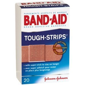 Special BAND-AID TOUGH STRIPS ALL ONE SIZE 20 per pack by Med-Choice