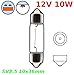 Produktbild 12V 10W SV8.5 10 x 36MM SOFFITTE AUTO LAMPE GLÜHBIRNE Kofferraumlampen Deckenbeleuchtung Armaturenbeleuchtung
