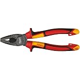 Milwaukee T4932464572 Ağır Hizmet Tipi VDE Elektrik&ccedil;i, İzoleli Kombine Pense 180mm