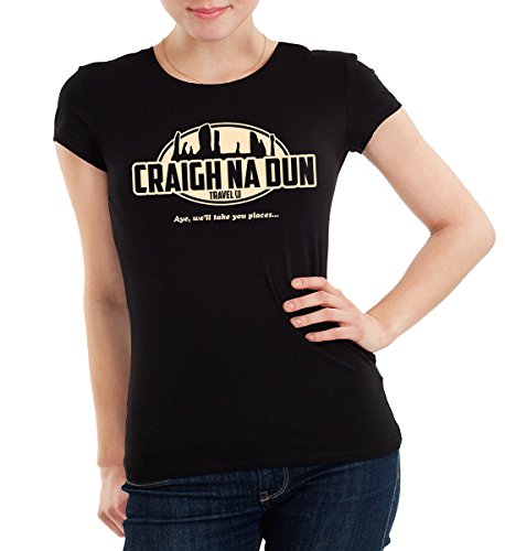 Preisvergleich Produktbild Getting Shirty Damen T-Shirt Schwarz Schwarz