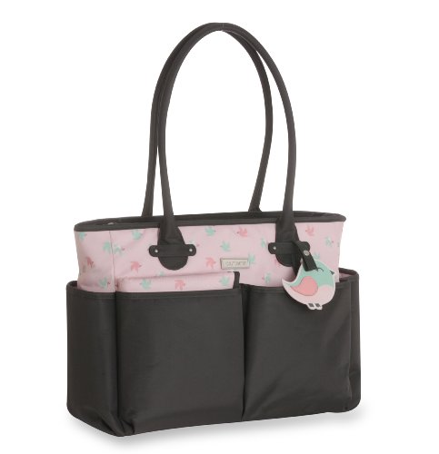 Carter's Novelty Tote Diaper Bag, Bird Print