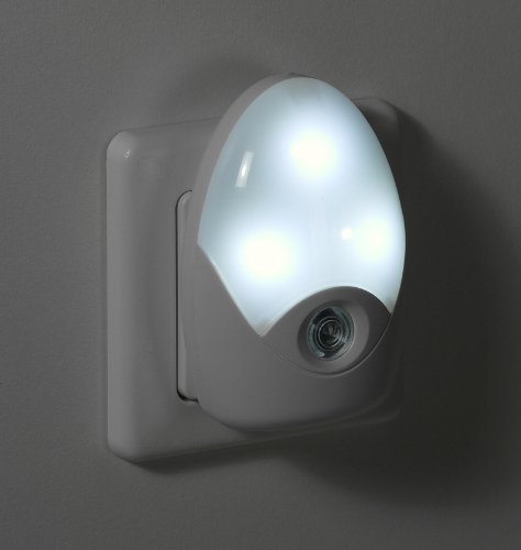 Vivanco LED Nachtlicht mit Dämmerungssensor, NL 3LED, weiß - 2