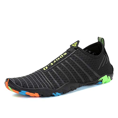 Preisvergleich Produktbild Aquaschuhe Unisex, Rovinci Damen Herren Wasserdicht Badeschuhe Kinder Schnell Trocknend Surfschuhe Yoga Barfuß Schuhe Wasserschuhe Strandschuhe Schwimmschuhe Wasser Sportschuhe mit rutschfeste Sohlen