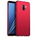 Produktbild for Samsung Galaxy A7 2018/A8 Plus 2018 Hülle, ZUERCONG [Matte Serie] Ultra Dünn Slim Cover Case Anti-Scratch Handytasche Hartplastik Schutzhülle für Galaxy A7 2018/A8 Plus 2018, Glattes Rot