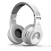Produktbild IKVRU WLAN Headset, Bluetooth Stereo-Headset HiFi Bass-Sport drahtlose Musik Headset,Gray