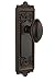 Produktbild Grandeur WINEDN-10-TB Windsor Plate Passage Knob with Eden Prairie Knob, Timeless Bronze by Grandeur