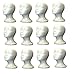 Shany Styrofoam Model Heads/ Hat Wig Foam Mannequin/ One Dozen Jumbo Pack