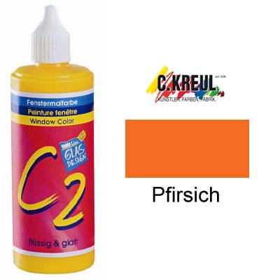 C.KREUL Window Color Hobby Line "C2", 125 ml, pfirsich VE=1