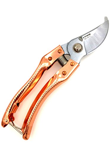 Preisvergleich Produktbild ceciinion Garten Schere, robuster Metall Klinge, Hand Gartenschere, Beschneiden Snip, Garten Scheren, Gartenschere Clipper Bypass-Gartenschere, Schere, Bonsai Ausstechform Blume, entworfen für den Garten Schnitt Arbeit