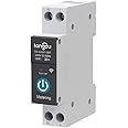 Tuya WiFi Intelligent Circuit Breaker Wireless Remotes Control Switch Mobilephone APP Remotes Viewing Intelligent Home Circuit Breaker Timing Countdown Loop Timing Modes with Metering Compatible with