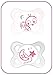 MAM Night Soothers 0+ Months (Two pink birds)