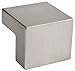 Produktbild Atlas Homewares A865-BN Successi Collection .98-Inch Small Square Knob, Brushed Nickel by Atlas Homewares