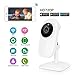 Ideanext Wireless 720P High Definition IP Network Video Monitoring Camera Security Surveillance Monitor Supports Microsd DVR Night Vision Record Video Two-way Audio, Motion Detection, Remote Internet Viewing for iPhone, iPad, Android Smartphone or PC (1501)