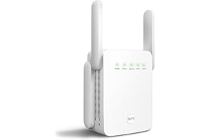CUSTOM CATCH WiFi Extender Booster, Dual Band 1200Mbps WiFi Extender, Internet Signal Booster with Ethernet Port & 4 Antennas, Ultraxtend WiFi Booster Quick Setup, Home Wireless Booster Range Extender - White