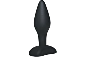 Black Velvets Analplugg, Svart, 9 cm