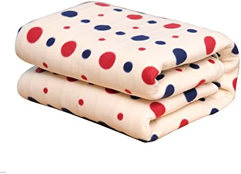Heated blanket,Heated electric blanket Electric throw Double control [waterproof] Thicken [dorm room] Plush heated throw-B 70x150cm(28x59inch)