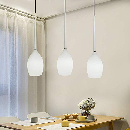 Preisvergleich Produktbild OOFAY LIGHT Hängeleuchte Esszimmer Lampen Moderne Esstisch Hängelampe Glas Kronleuchter Decken Dekoration E27 3 flammig Pendelleuchte Küche Wohnung Arbeitszimmer Deckenbeleuchtung LED