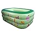 Produktbild 130CM Kind Aufgeblasen Pool Dicker Isolierung Zuhause Baby Spiel im Wasser Meerball-Pool Kleinkinder und Kleinkinder PVC Schwimmbad , green