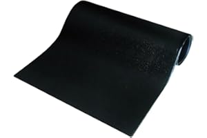 GERVASISPORT Gervasi - Tappetino di Protezione del Pavimento Insonorizzante per Tapis Roulant - Pieghevole - Ideale per gli Attrezzi da Palestra - Tappeto in Gomma Antiscivolo