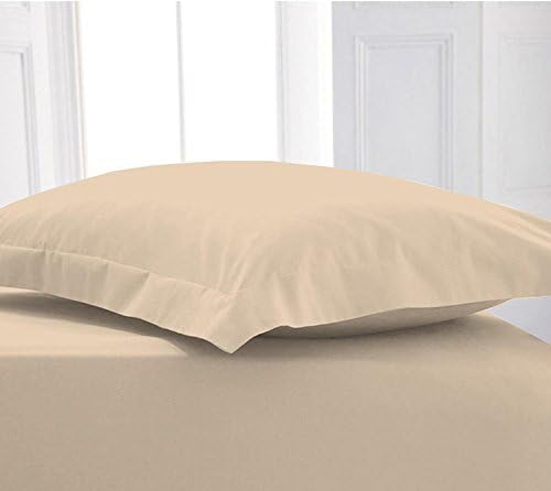Egyptian Cotton 200 Thread Count Extra Deep Fitted Sheets | Sleep&amp;Beyond (King, Stone)