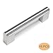 Produktbild 15 Stück Hohle Edelstahl Küchenschrank Türgriffe Möbelgriffe Relinggriff Bohrlochabstand 96mm 4" PD214HSZ96