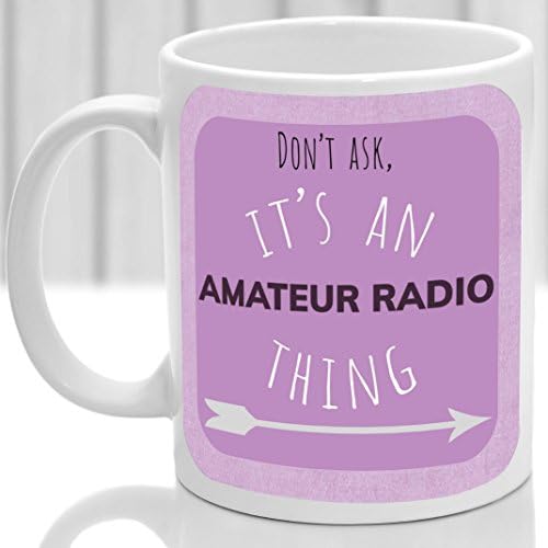 Amateur Radio thing mug, It's an Amateur Radio thing. (Pink)