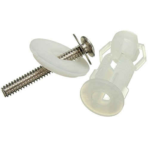 2 WC-Deckel Schrauben Sitz Expansion Nylon GUT Muttern Befestigung oben von ungfu Mall - 5