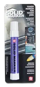 Sakura Solidified Paint Solid Marker, 14 to 392 Degrees F, White