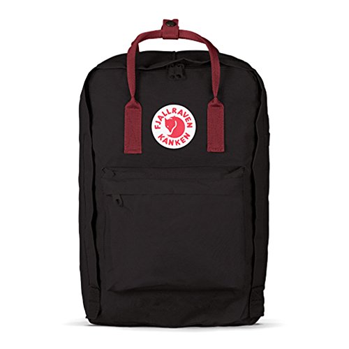 Fj  llr  ven K  nken 15   Unisex-Erwachsene Rucksack  Schwarz  Black Ox Red   24x36x45 cm  W x H L 