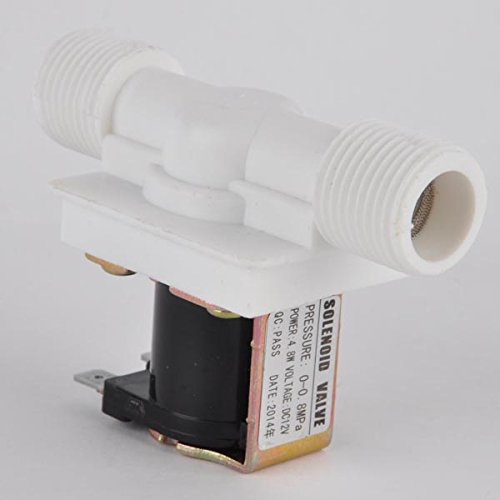 12V DC 250 MA Elektro Magnetventil für Wasser Luft mit Filter - 5