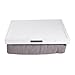 Produktbild Long Island Living Knietablett Laptray weiß - grau Vintage