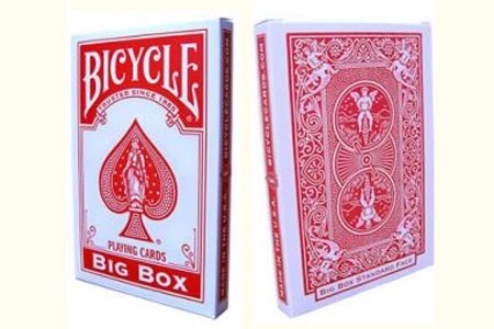 US Playing Card Co. Jeu Jumbo Bicycle (Cartes Fines) (Rouge)
