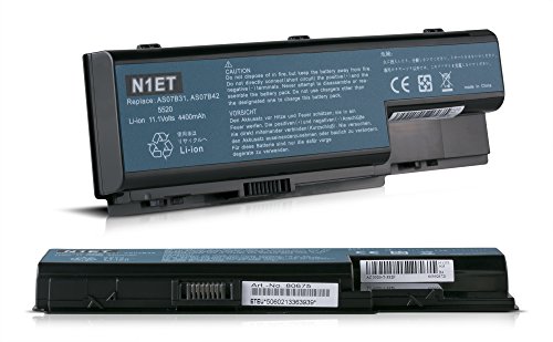Laptop Battery for Acer Aspire 4400mAh 10.8V AS07B71 AS07B31 AS07B32 AS07B51 AS07B61 7738G 7740 7720 7720G 7730 7730G 7735 7735Z 7735ZG 7736G 7520 7736Z 7736ZG 7530 7530G 7535 7535G 7540 7540G - 4