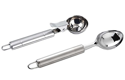 Fanaticism 2 Stück Eisportionierer aus Edelstahl