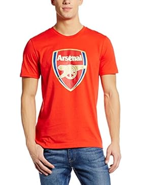 Puma AFC Fan Tee Crest Q3 - Maglietta da bambino, Bambini, T-Shirt AFC Fan Tee Crest Q3, Rosso - high risk red...