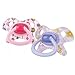 Nuby Natural Touch ChicTM Orthodontic Pacifiers 6-18month (colours may vary: blue/pink/aqua/purple.Please state the colour when you check out)