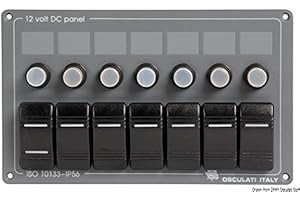 OSCULATI Pannello Orizzontale 7 interruttori