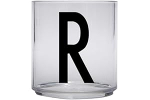 Design Letters Bicchiere Bambino | Perfetto Regali Natale Bambini | Tazze Colazione per Bambini | Tritan Bicchiere Neonato 6 Mesi | Sippy Cup Senza BPA e BPS | Tazza Bambini Trasparente | 175 Ml