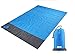Produktbild LLCP Multifunktionale Feuchtigkeitsgeschützte Picknick Matte, Strandmatte, Portable Camping Oxford Cloth Spielmatte, Kinder-Krabbel Matte, Picknick Tuch, Outdoor-Plane,Blue
