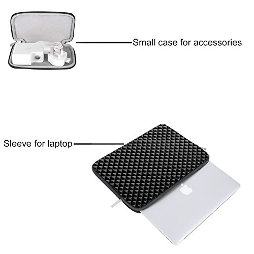 MOSISO Sleeve H  lle Tasche f  r 11-11 6 Zoll MacBook Air  Ultrabook Netbook Tablet  MacBook 12-Zoll mit Retina Display 2017 2016 2015 Freigabe  Unive