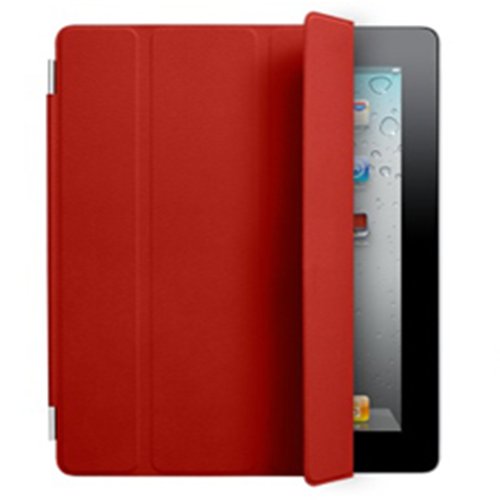 ©art&chery iPad Mini / Retina Smart Cover inkl. Back Cover ! Sleep-Funktion / verschiedene Standmöglichkeiten Schutzhülle Case red