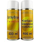 brillantsilber 744 ral Spraydosenset Autolack Spraydosenset kompatibel zum Mercedes Benz Brillantsilber Metallic 744M Farbton