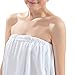 TopTie Women's Microfiber Terry Towel Bath Spa Wrap Set Body Wrap & Hair Towel - Navy Blue,S